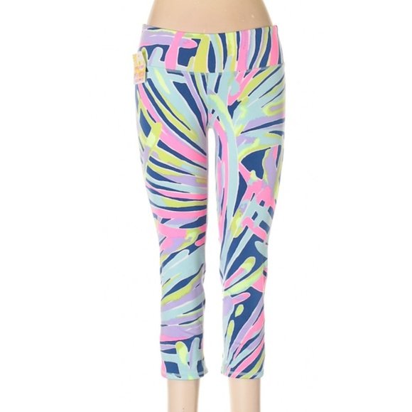NWT Lilly Pulitzer Luxletic Weekender Leggings M - Picture 4 of 6